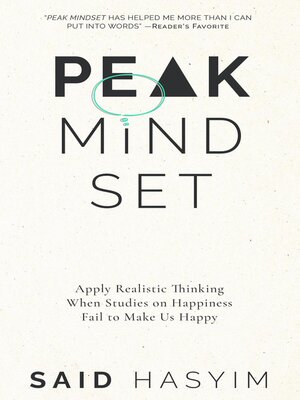 cover image of Peak Mindset